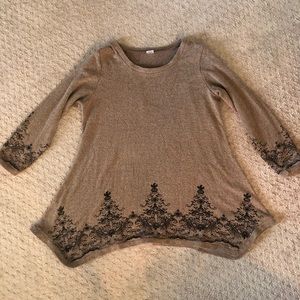 Knit Long Sweater